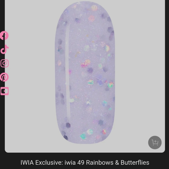 Sparkle & Co Nails Dipping Powder Rainbows & Butterflies - Picture 2 of 2
